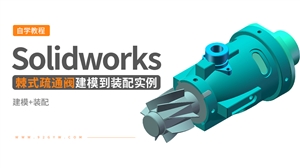 Solidworks装配体建模实例---棘式疏通阀