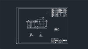 AutoCAD 零件图蜗杆减速器