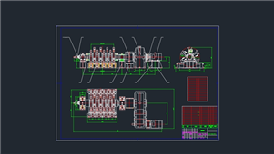 AutoCAD机械1500X2100单辊破碎机图纸