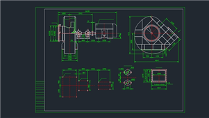 AutoCAD机械风机图纸