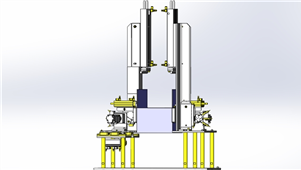 Solidworks压块位置变更调整机构机械三维模型