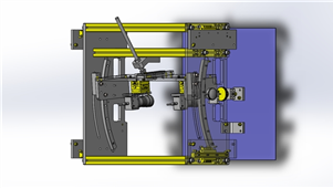 Solidworks识别摄像头角度调整机械三维模型