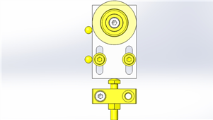 Solidworks同步传送带用张力机械模型