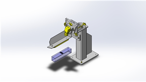 Solidworks摄像机位置调整机构机械模型