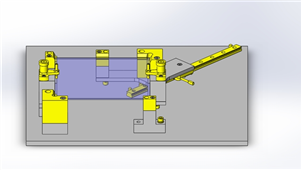 Solidworks阶段性简易夹紧夹具三维模型