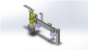 Solidworks装载机机构三维模型