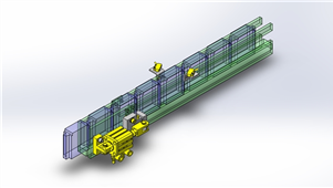 Solidworks加工设省空间制动器三维模型