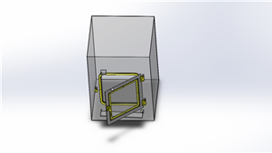 Solidworks非标设备密闭门三维模型