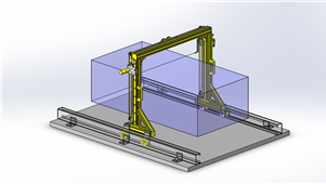 Solidworks机械设备泡沫聚苯乙烯切断三维模型