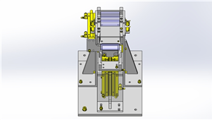 Solidworks非标设备工件搬运三维模型