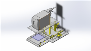 Solidworks非标设备激光组件方向阶段三维模型