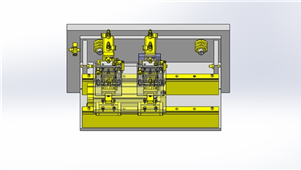 Solidworks工件电气特性检测机械三维模型