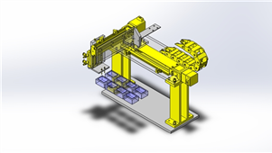 Solidworks非标设备方向导通检查机械三维模型