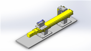 Solidworks非标设备工件交接机械三维模型