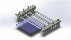 Solidworks机械设备抑制松动机械三维模型