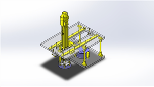 Solidworks机械设备薄板齿轮间传递供应三维模型