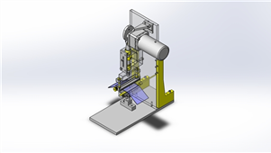 Solidworks加工设备夹紧熔接装置设备模型