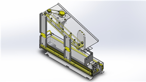 Solidworks机械设备驱动部位的维护三维模型