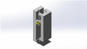 SolidWorks机械工件固定夹具三维模型