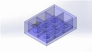 Solidworks机械设备弹簧式释放装置三维模型