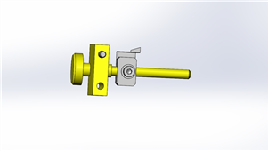 SolidWorks角度调整机构三维模型