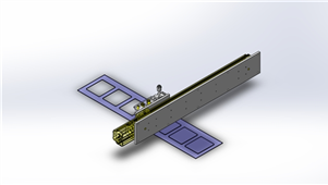 Solidworks机械设备轻量零件移载机三维模型