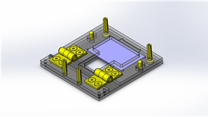 solidworks反转焊接夹具机械模型