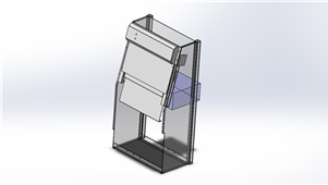 SolidWorks带轮皮带锥齿轮机构3D模型