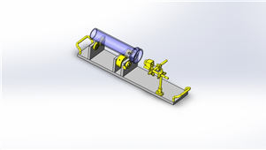 SolidWorks塑料外壳压入夹具机械设备模型