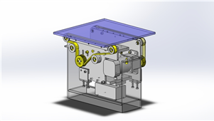 SolidWorks机械同步齿形带3D模型