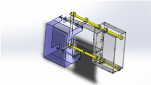 Solidworks机械设备悬吊图纸三维模型