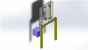 Solidworks机械设备超负荷减轻卷帘三维模型