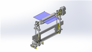 SolidWorks机械设备刷洗三维模型