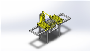 solidworks机械设备带提升功能三维模型