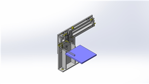 solidworks机械设备工件带安全三维模型