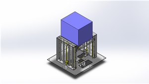 solidworks机械设计滚珠丝杠驱动三维模型