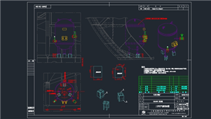 AutoCAD机械工作空气瓶图纸