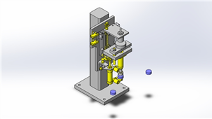 solidworks机械设备高度偏差三维模型