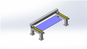 solidworks机械设备大型物体静电消除三维模型