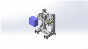 solidworks机械设备千斤顶机构三维模型