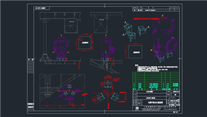 AutoCAD机械电蒸汽热水柜图纸