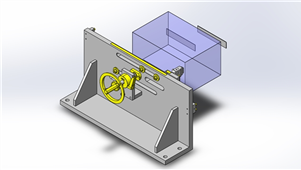 solidworks机械设备传感器三维模型