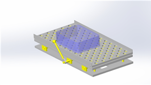 solidworks机械三维工件加工辅助装置设计模型