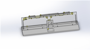 solidworks机械设备工件输送机三维模型