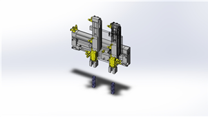 solidworks机械设备装载三维模型