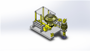 solidworks机械设备空压设备化三维模型