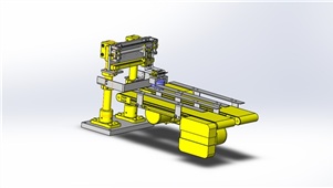 solidworks机械设备输送机转移三维模型