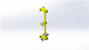 solidworks机械设备盘旋转三维模型