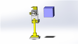 solidworks机械设备压模组件三维模型