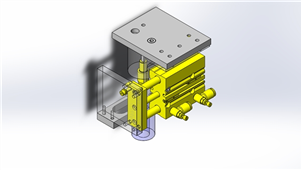 Solidworks机械设备机器人手臂三维模型